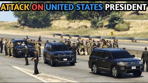 Attack on United States President | Security in Action - GTA 5