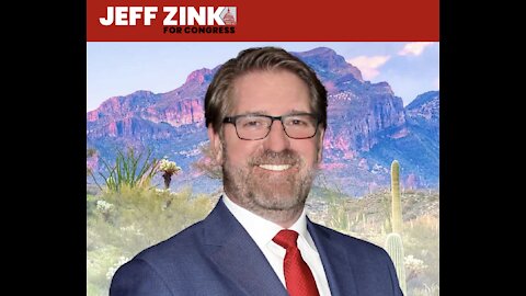 Jeff Zink Arizona Candidate for U.S. Congress, speaking at an Event with Look Ahead America