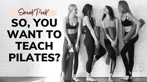 Pilates+ Mat Certification "Roll Like a Ball"