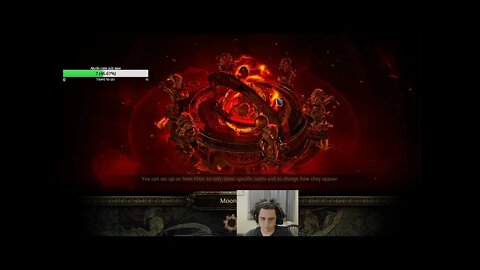 (POE)Gameplay fire burst chaos auto bomber [Trecho da live] V