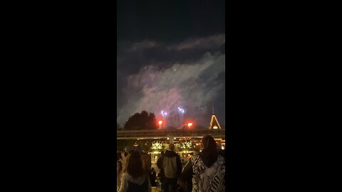 fireworks in Disneyland