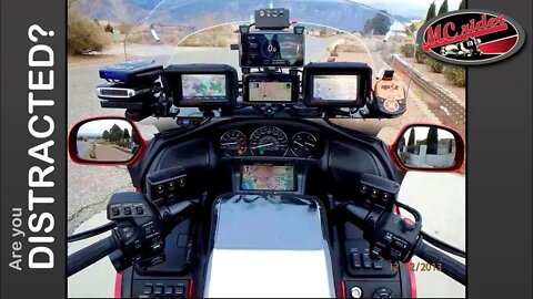 4 Ways you are Distracted on a Motorcycle