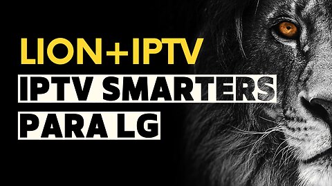 IPTV SMARTERS na LG