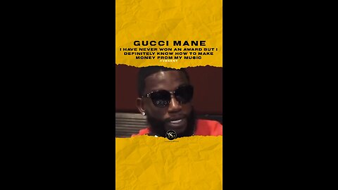 #guccimane I have never won an award but I definitely know how to make 💰 from my music🎥 @hot97