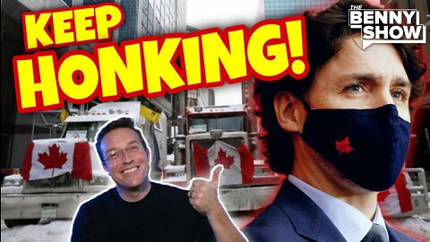 Hero Canadian Truckers Just Ran 18-WHEELER Through Tyranny— We Are Winning