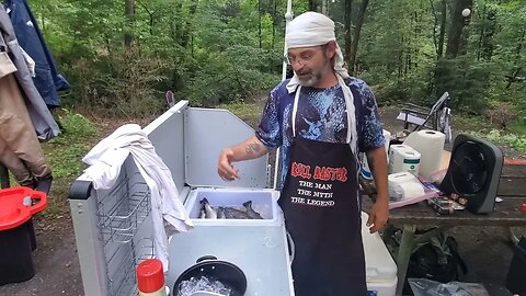 Upper Chattahoochee River Camp Part 4, Trout for dinner #outdoorsadventures #outdooractivity #fish