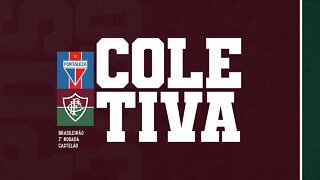 FLUTV - COLETIVA - FORTALEZA 0 X 1 FLUMINENSE - CAMPEONATO BRASILEIRO 2022