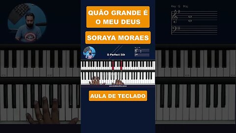 Quão Grande é o Meu Deus Teclado #auladeteclado