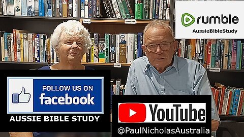 Aussie Bible Study on Rumble