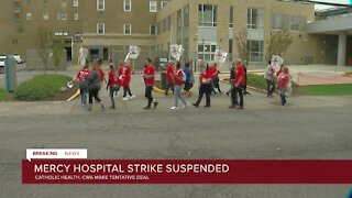 Catholic Health, CWA reach tentative agreement to end Mercy Hospital strike