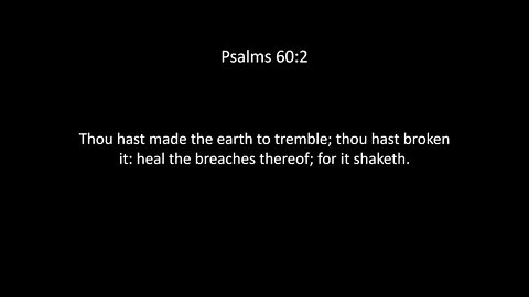 Psalms Chapter 60