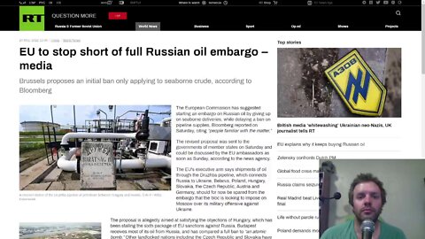 EU to stop short of full Russian oil embargo