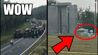 Dutch Farmer Protests, Georgia Guidestone Explosion & Elliot Page Twitter Violation.