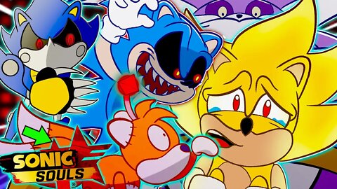 JOGO do SONIC em 3D com 32 SONICs 😵| SONIC SOULS