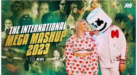 The International Mega Mashup 2023 | Dj Avi | Sukhen Visual | Best Of English Songs