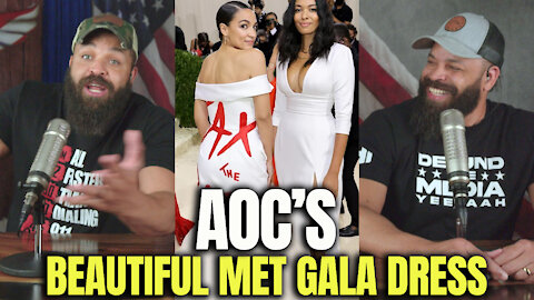 AOC's Beautiful Met Gala Dress