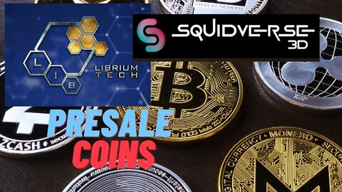 SquidVerse3D, LibriumTech, NFT, PRESALE TOKENS