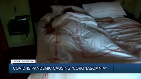 COVID-19 pandemic causing "coronasomnia"