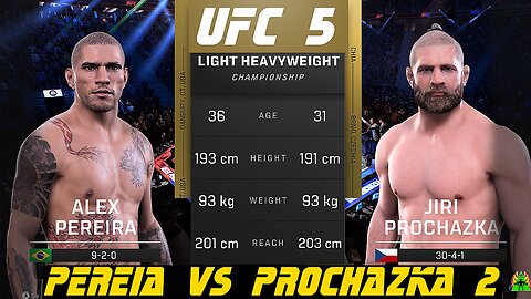 UFC 5 - PEREIRA VS PROCHAZKA 2