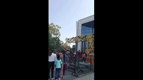 Rush at Elante Mall Chandigarh on Christmas #trending #viral #chandigarh