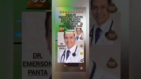 Aeroporto na Paraíba pode ter água com FEZES/MERD@💩Dr. Emerson Panta prefeito de Santa Rita-PB