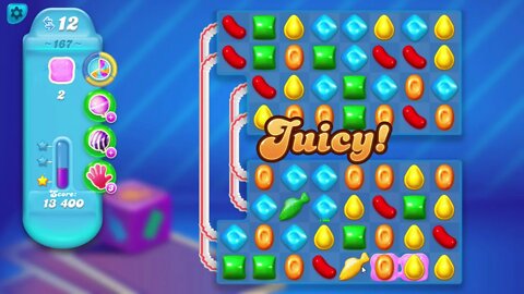 Candy Crush Soda Saga Level 167