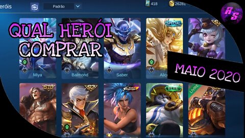 MELHORES HERÓIS DE CADA CLASSE • MAIO 2020 | Mobile Legends