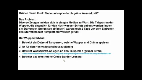 Flutkatastrophe 2021 ► Die wahren Gründe für die Flut