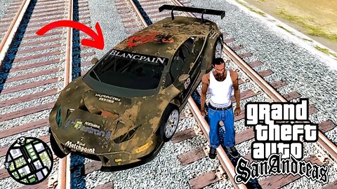 Secret Army Lamborghini Super Car Location in GTA San Andreas (Cheat Code)