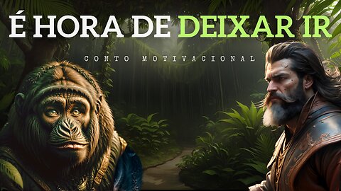 ✨O DESAFIO DO MACACO PRESO: A LIÇÃO DE DEIXAR IR PRA ALCANÇAR A LIBERDADE | #UPMOTIVACIONAL | CONTOS