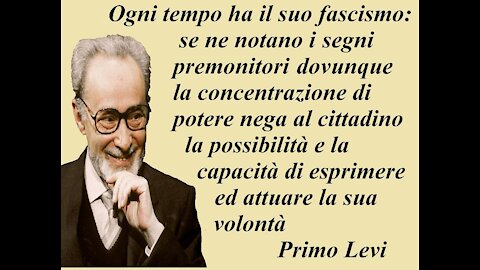 ⚠️ 1975, Primo Levi : Dove c'è UN fascismo e discriminazione, ci sono i lager ⚠️