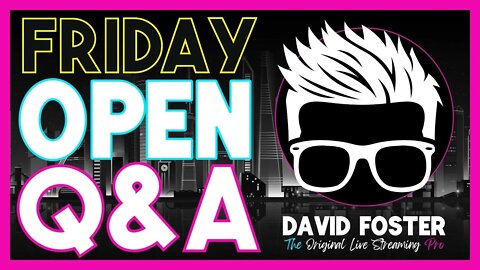 LIVE STREAMING PRO TECH FRIDAY OPEN Q&A | Let's talk tech shall we?