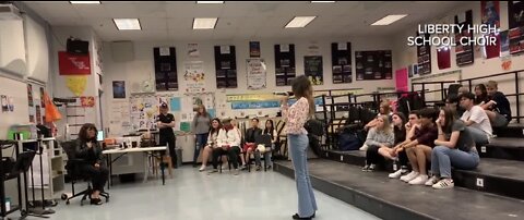 4-time Grammy award winner visits Liberty High School choir