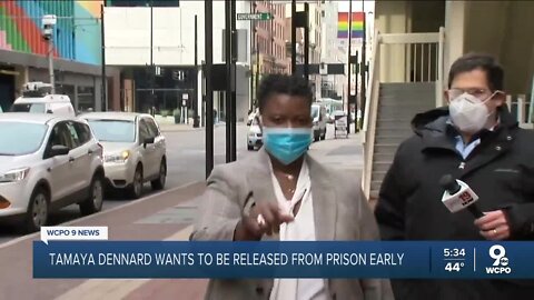 Former Cincinnati Councilwoman Tamaya Dennard asks for early release from prison