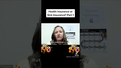 Health insurance or “sick” insurance??