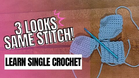 How to Single Crochet