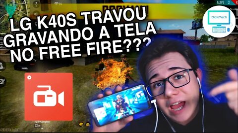 LG K40S CONSEGUE FAZER HIGHLIGHT DE FREE FIRE NO ULTRA??? - Teste de Desempenho