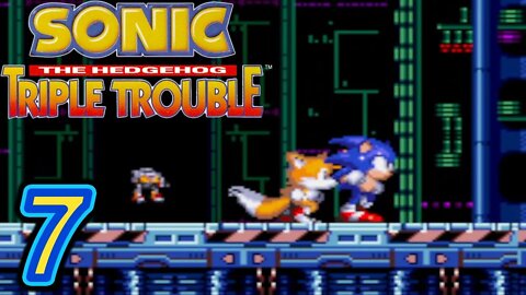 ATOMIC DESTROYER SHOWDOWN | Sonic Triple Trouble 16-Bit Let's Play - Part 7