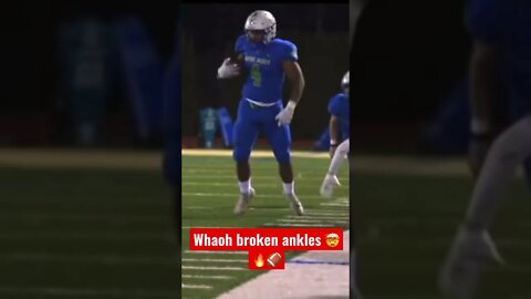 🤯 broken ankles 🚨 🏈🔥#shorts