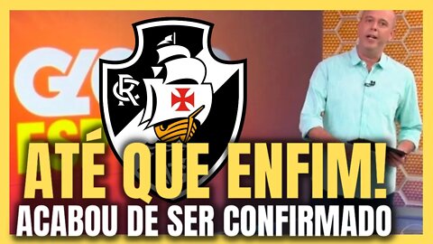 SAIU AGORA! 777 BATEU O MARTELO TA FECHADO| GE CONFIRMA | NOTÍCIAS DO VASCO