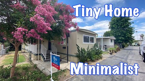 Mobile Home Tour in Southern California.Tiny Home Trailer.1 Bedroom.1 Bathroom.Groves at Foothill 89