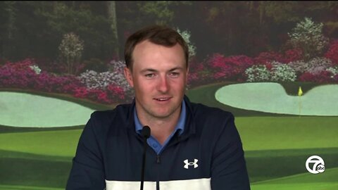 Jordan Spieth reacts to 2022 Masters Menu