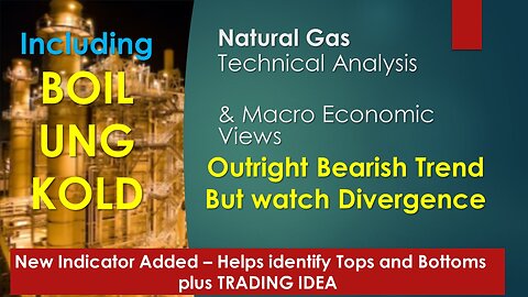 Natural Gas BOIL UNG KOLD Technical Analysis Mar 14 2024