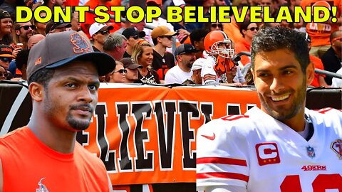 Browns To PURSUE Jimmy Garoppolo TRADE with Deshaun Watson Suspension Beyond 8 Games!