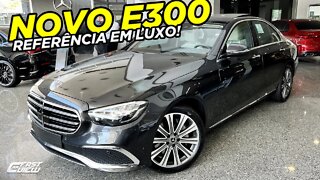 NOVO MERCEDES BENZ CLASSE E 300 EXCLUSIVE 2.0 TURBO 2022 EM DETALHES