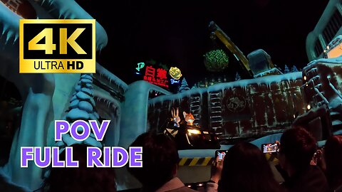 【4K】Zootopia: Hot Pursuit | Shanghai Disney Land - 2024 | Full RIde