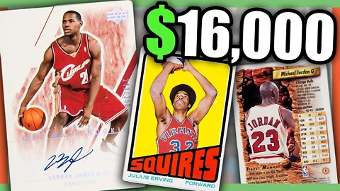 10 EXPENSIVE BASKETBALL CARDS WORTH MONEY - LEBRON JAMES BASKETBALL CARD VALUE