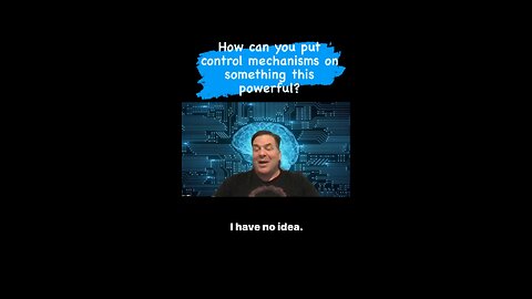 How can you put control mechanisms on artificial intelligence?