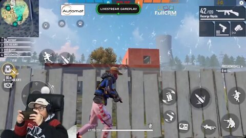 LIVE de free fire TOP jogando com meu pai uma partida !!!! #eoroper