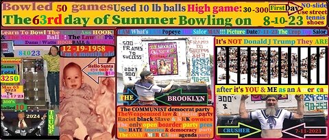 3250 games bowled become a better Straight/Hook ball bowler #186 with the Brooklyn Crusher 8-10-23